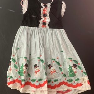 Olive Mae size 5 Christmas dress.